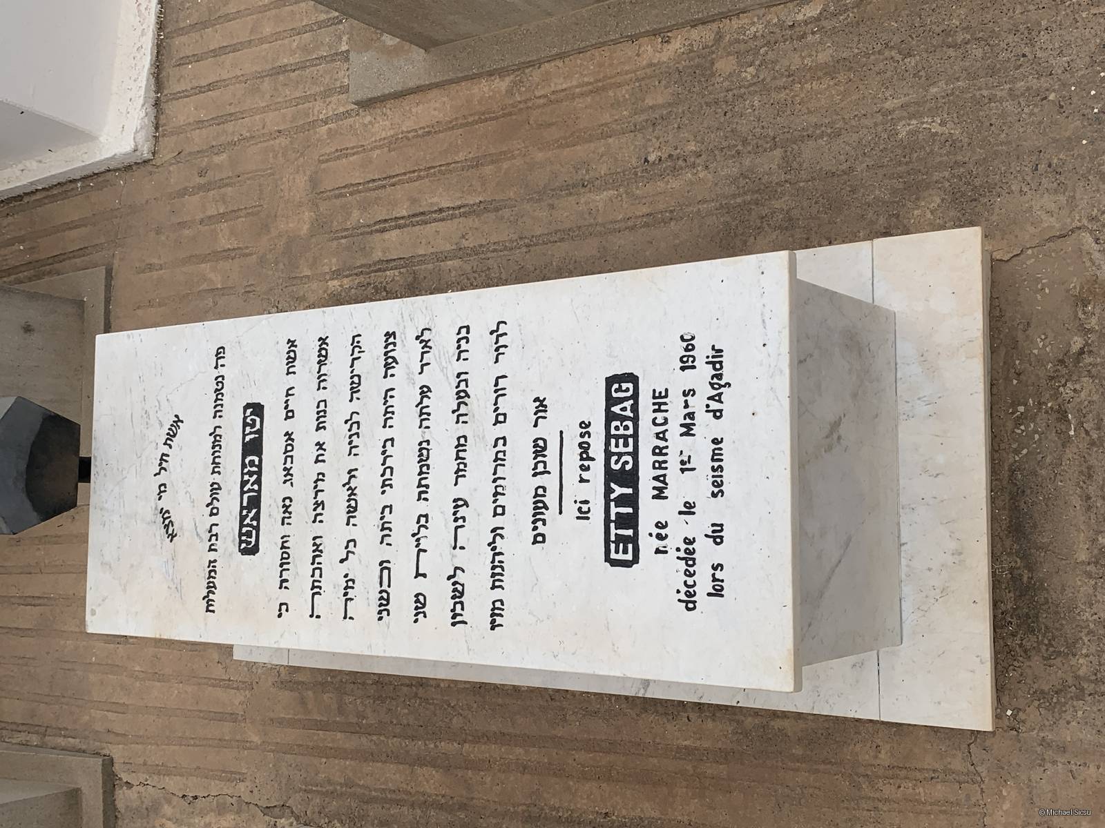 Tombstone of Sebag Etty