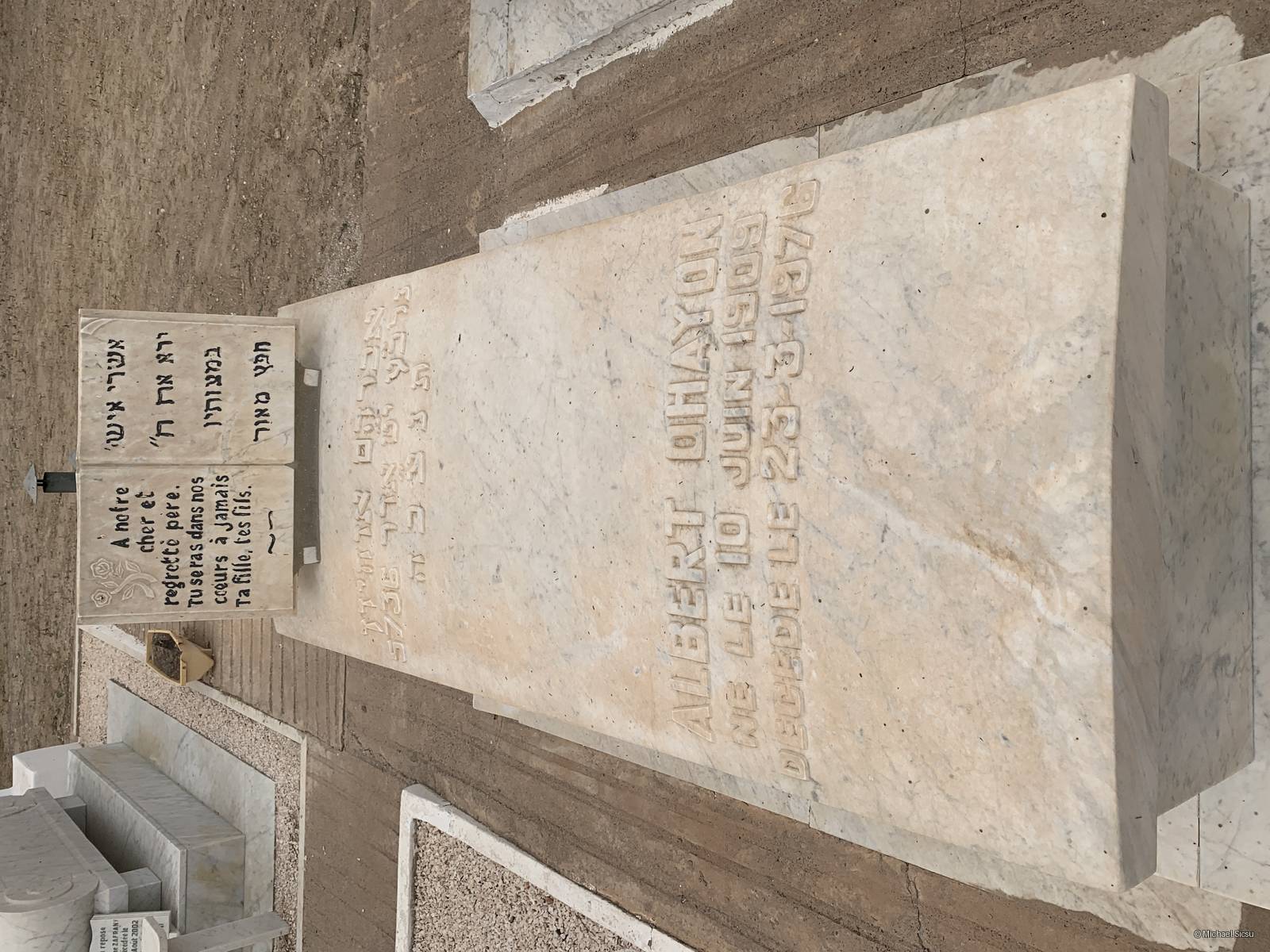 Stèle de OHAYON ALBERT