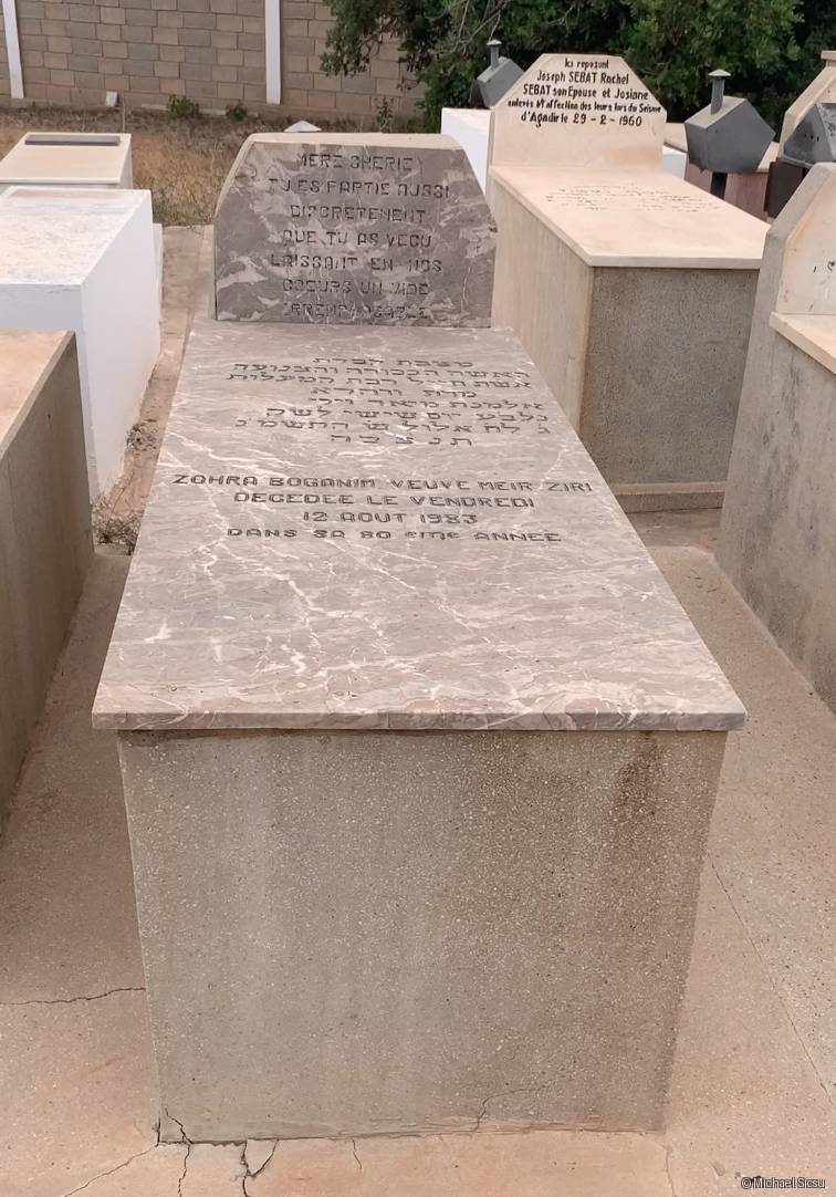 Stèle de Boganim Zohra