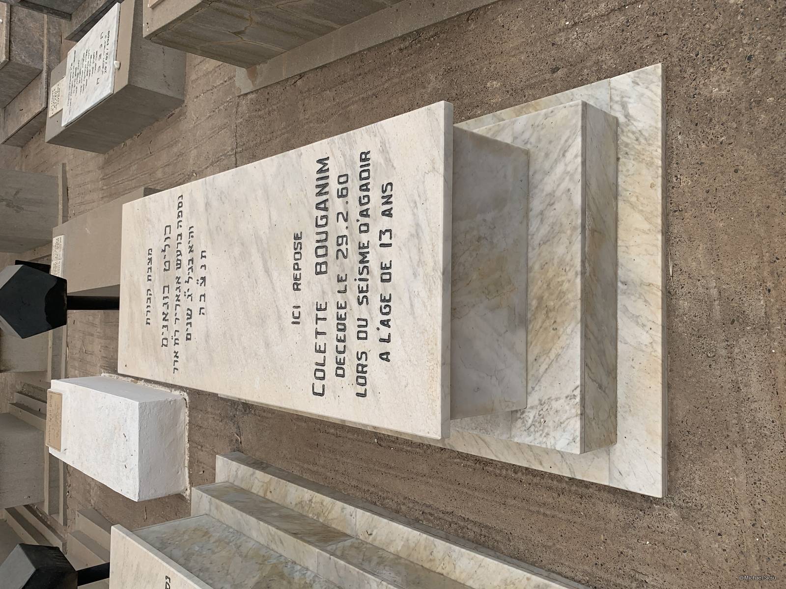 Tombstone of BOUGANIM COLETTE