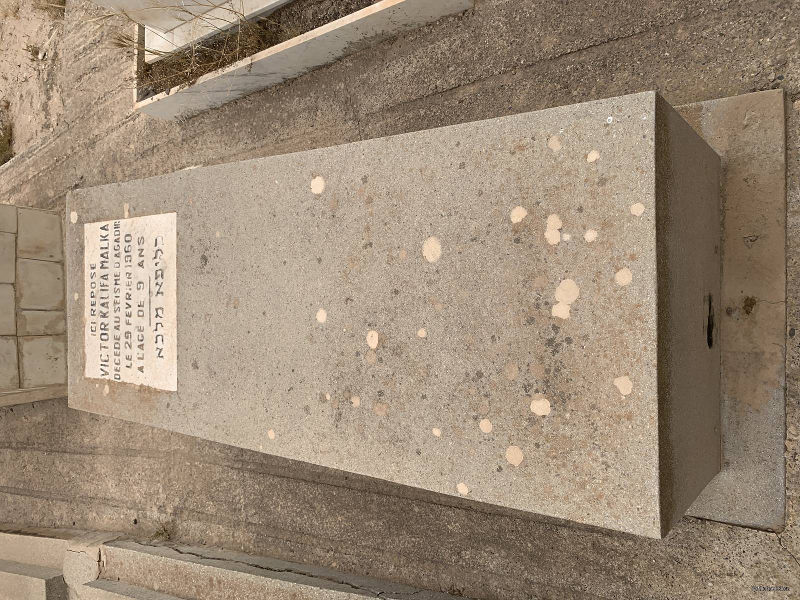 Stèle de MALKA VICTOR KALIFA