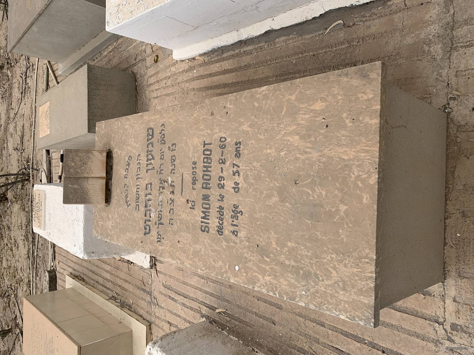Stèle de BOHBOT SIMON