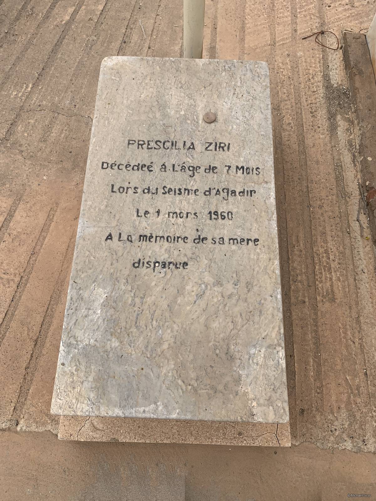 Stèle de ZIRI Prescilia