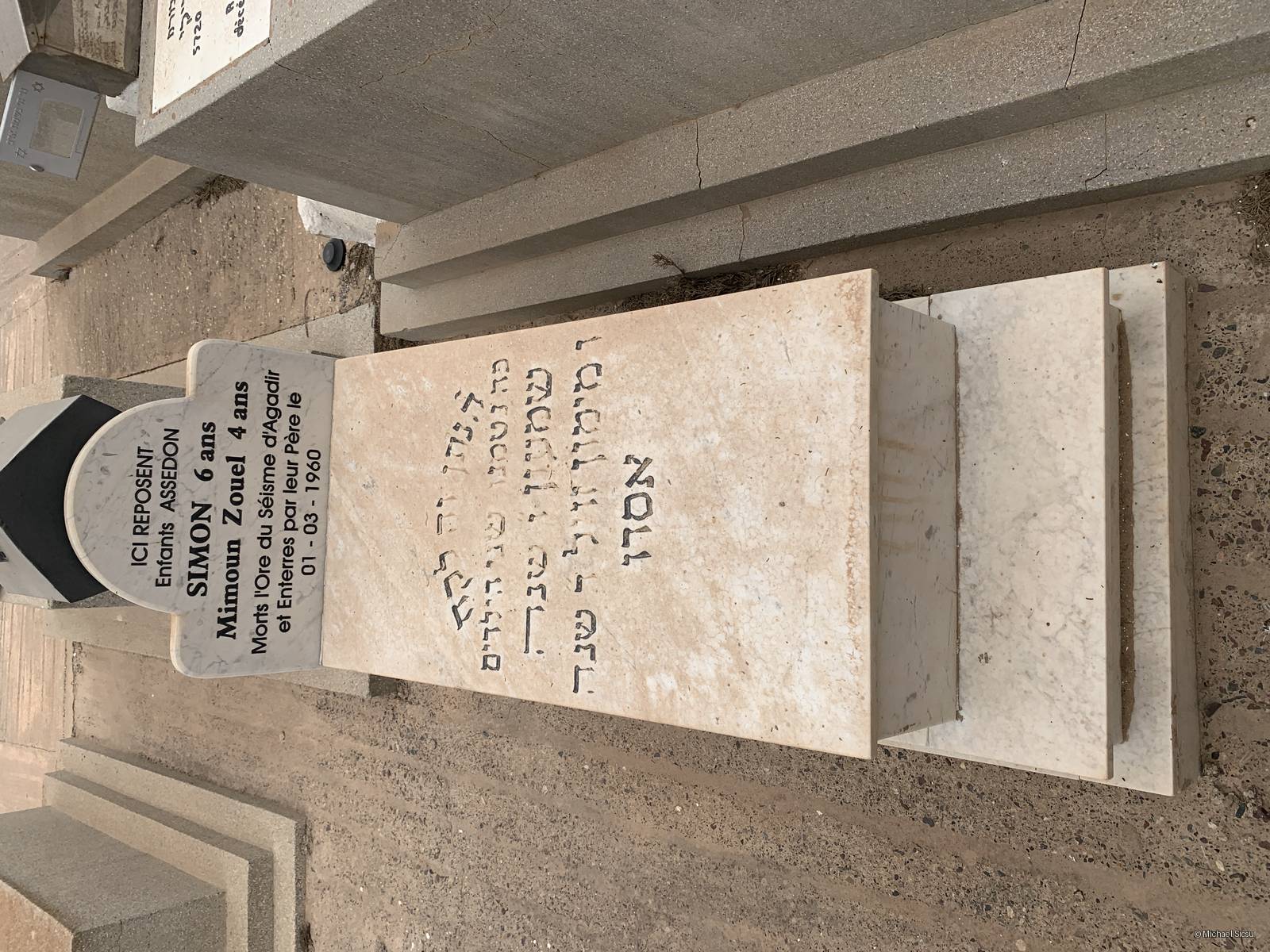 Grabstein von Assedon Mimoun