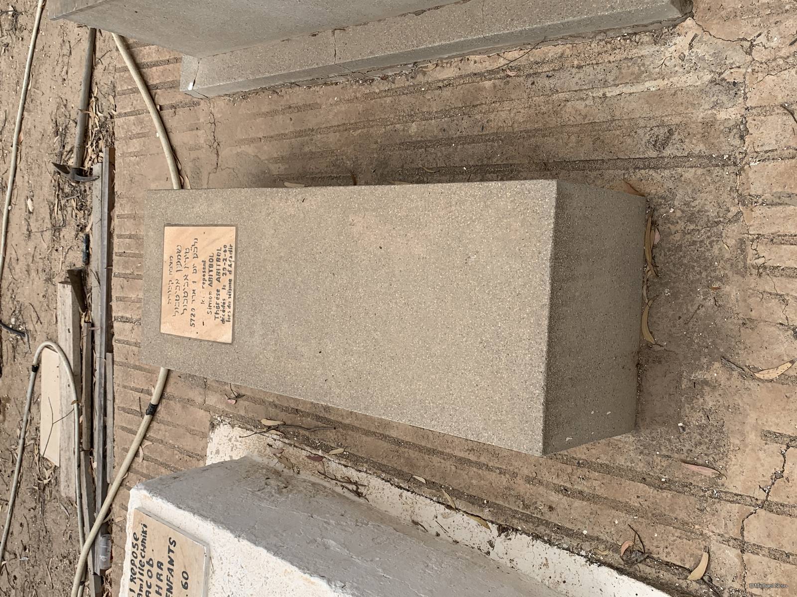 Stèle de Abitbol Simon