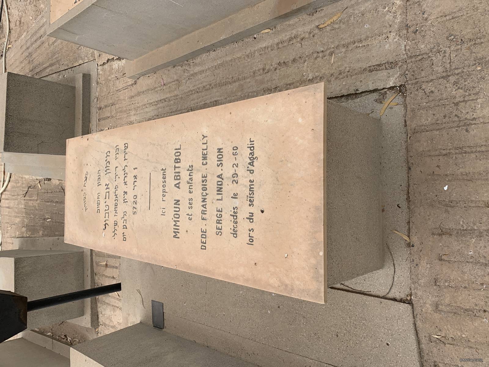 Stèle de Abitbol Mimoun