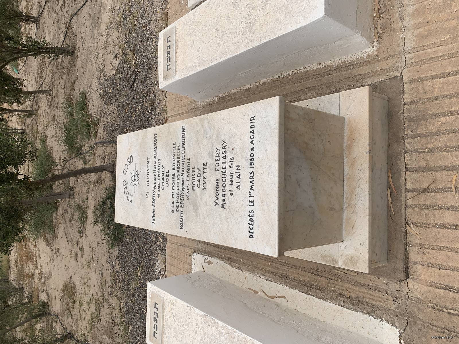 Tombstone of Lasry EDERY ABISRORE ABISROR