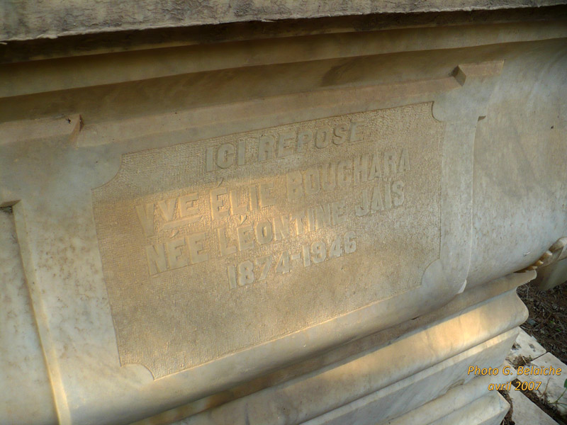 Stèle de YAICH Léontine