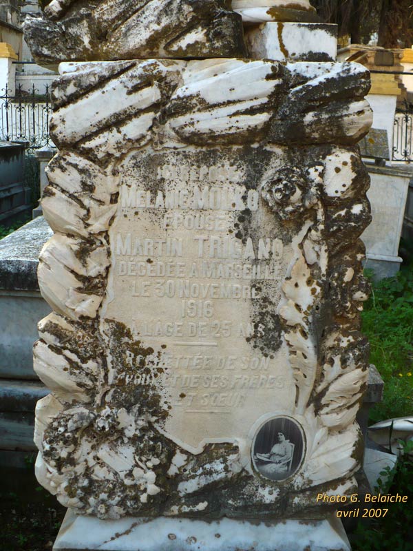 Stèle de MOLKO Mélanie