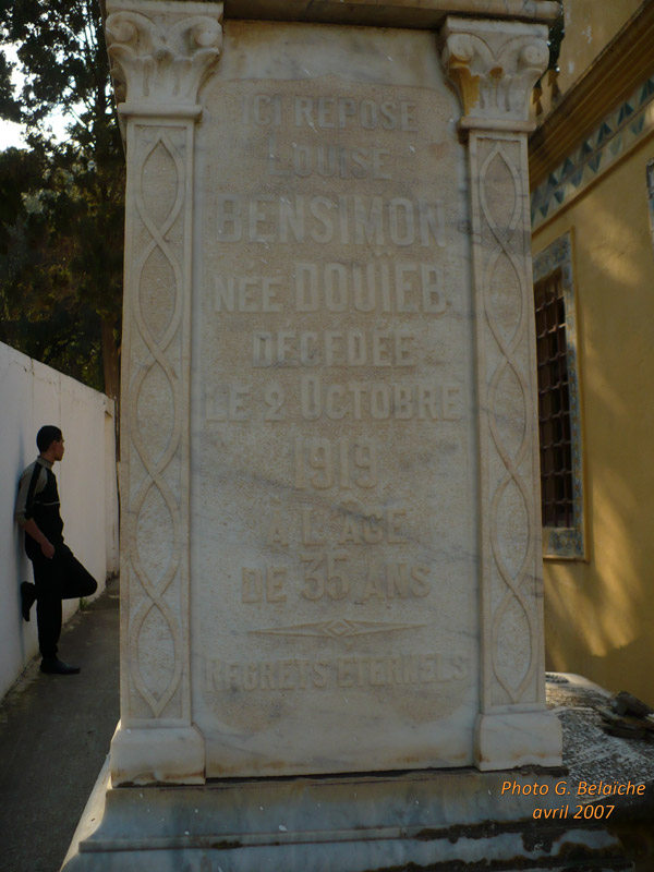 Stèle de DOUIEB Louise