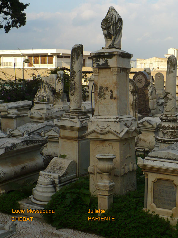 Stèle de PARIENTE Juliette