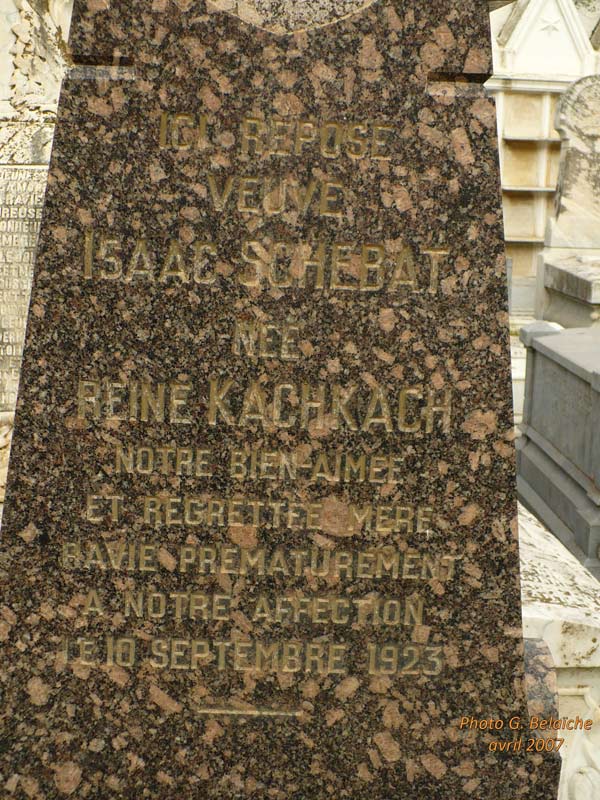 KACHKACH Reine Sultana 的墓碑