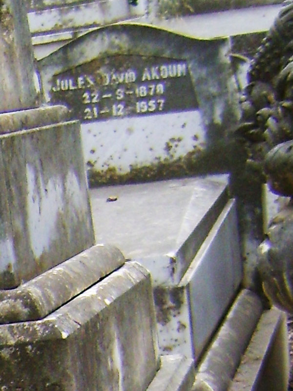 AKOUN Jules David का स्मारक
