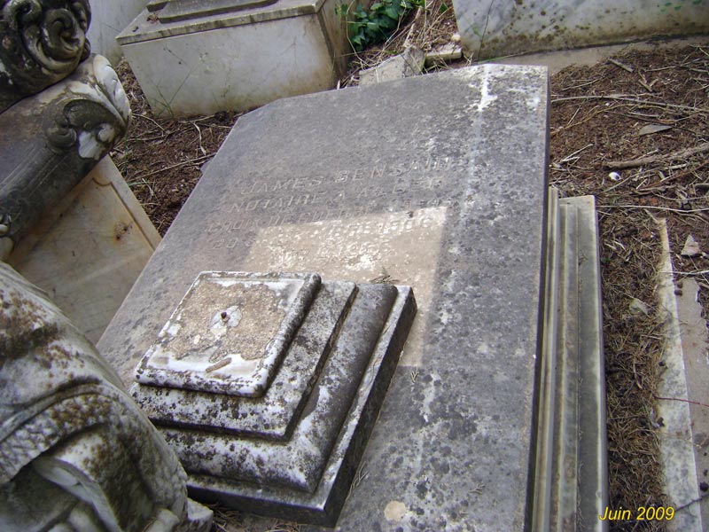 Stèle de BENSAID James