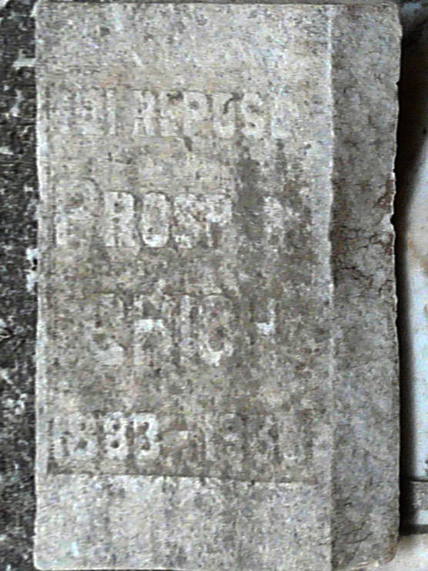 Grafsteen van CHICHE Prosper Messaoud