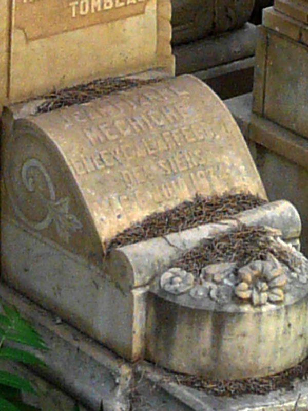Grafsteen van MECHICHE Jean