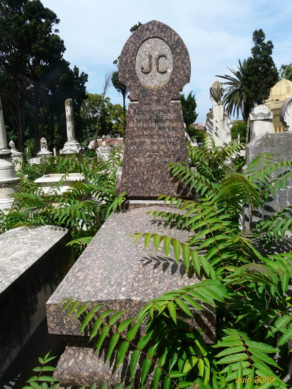 Grafsteen van CHERQUI Joseph