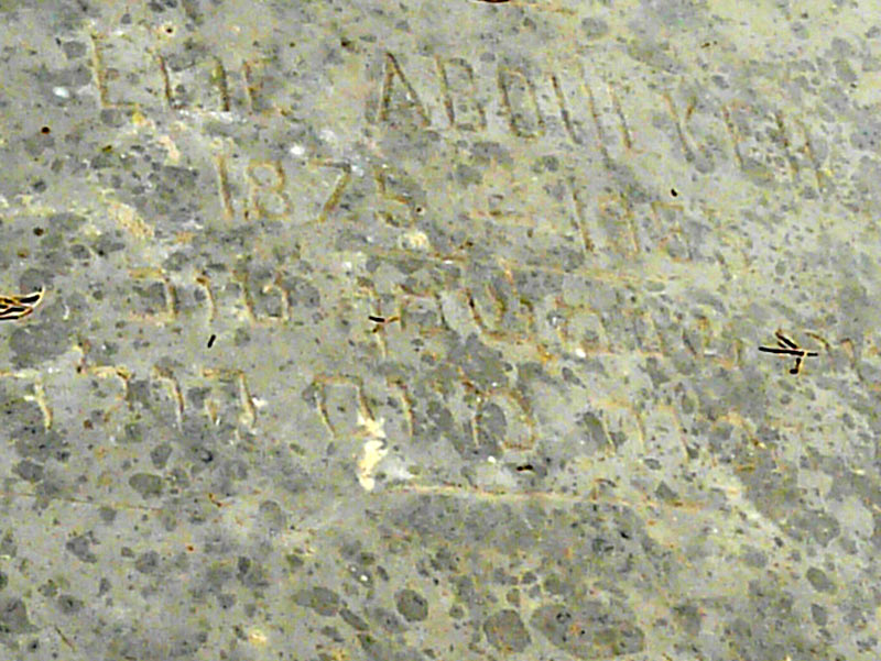 Grafsteen van ABOULKER Elie