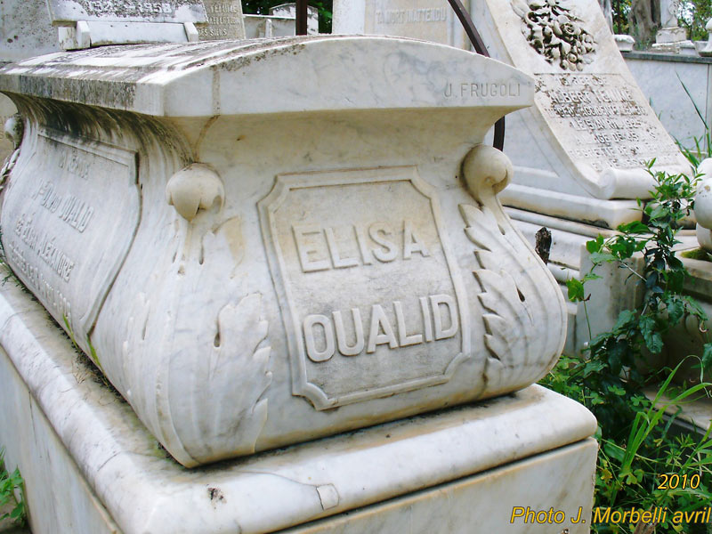ALEXANDRE Elisa fejfája