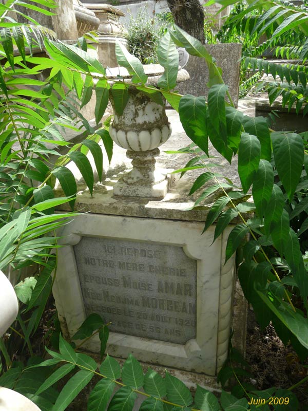 Stèle de MORGEAN Nedjma