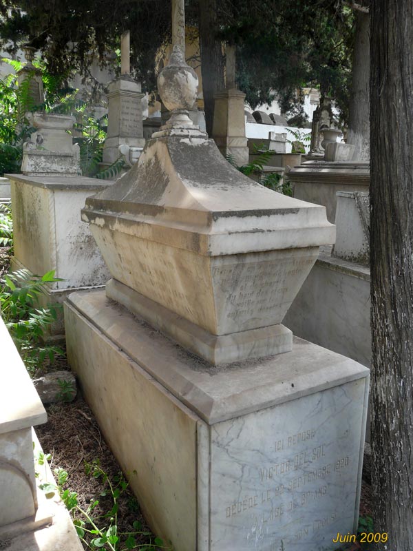 Stèle de DELSOL Victor
