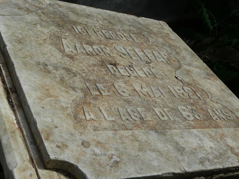 Stèle de SEFFAR Aaron