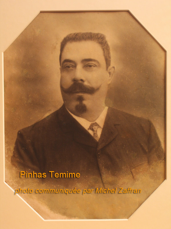 Stèle de TEMIME Pinhas