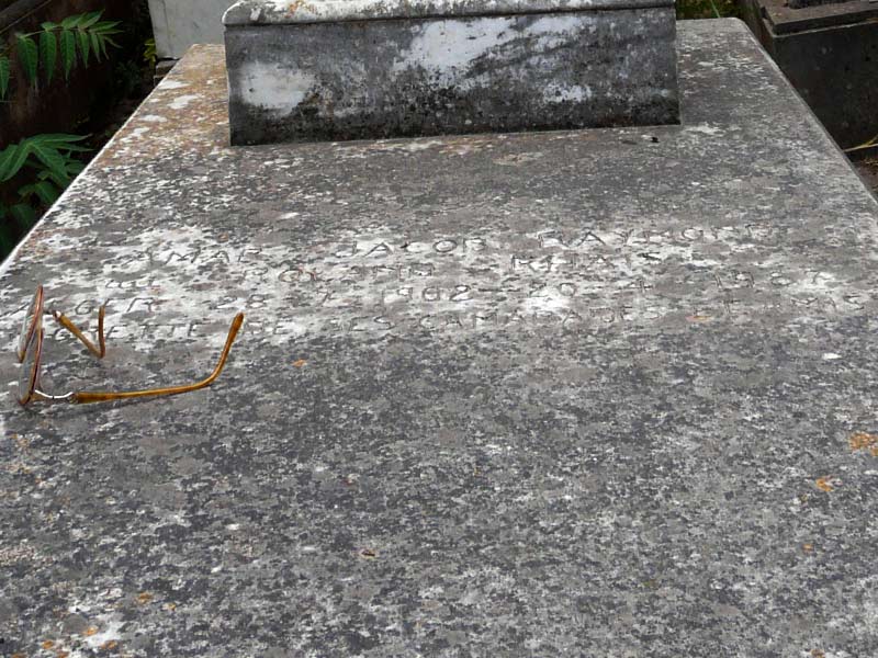 Grafsteen van AMAR Jacob Raymond