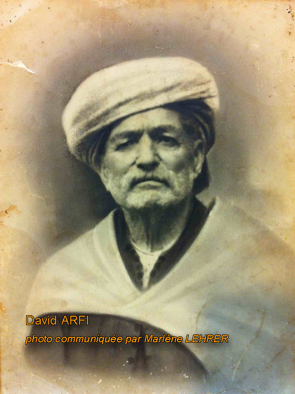 Grafsteen van ARFI David