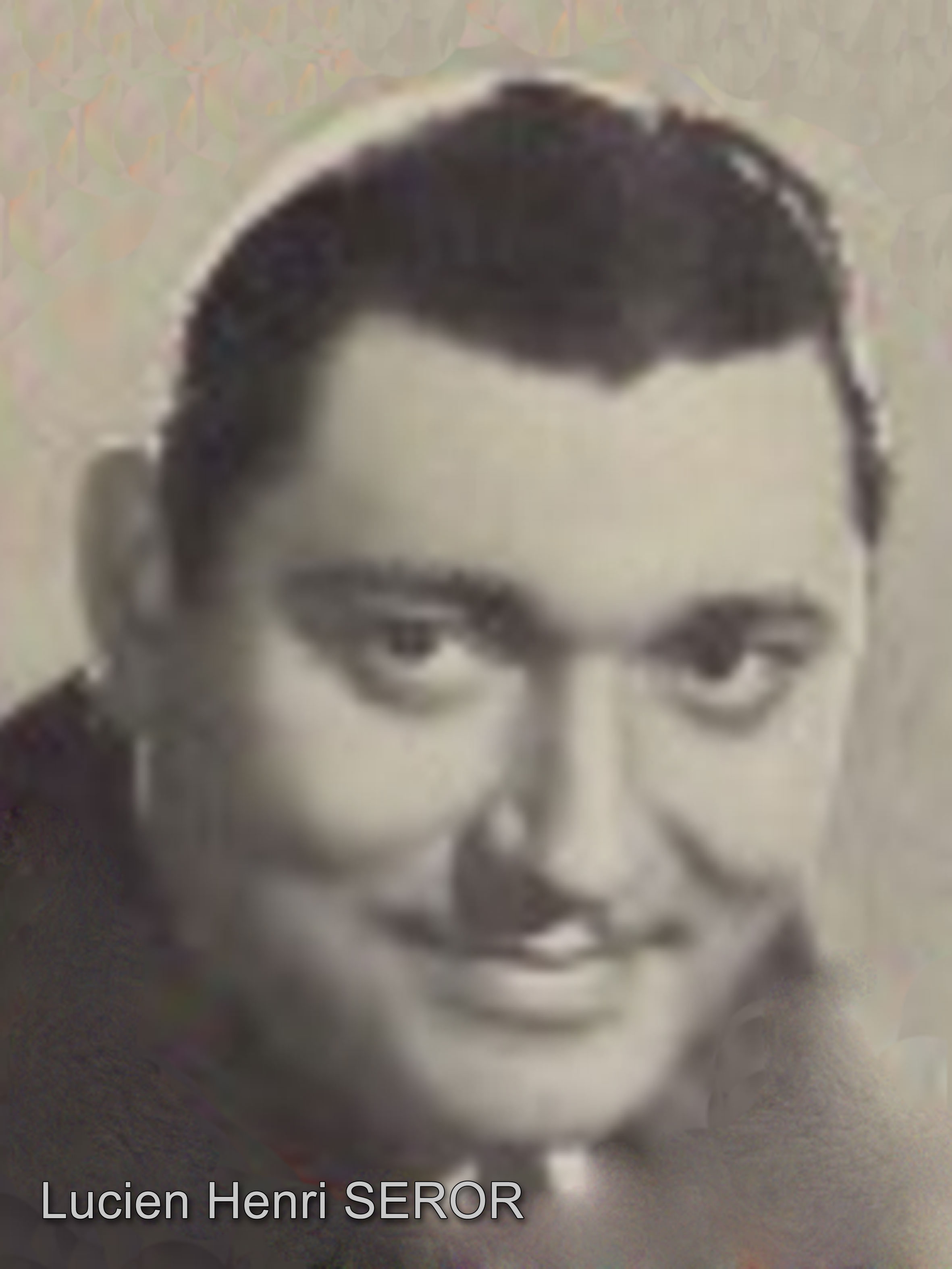 Stèle de SEROR Lucien Henri