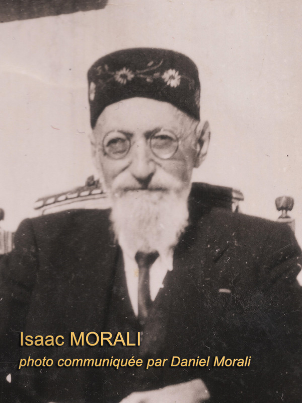 Stèle de MORALI Isaac