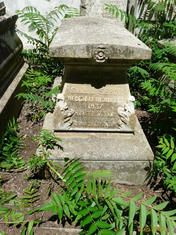 Stèle de SEROR Samuel