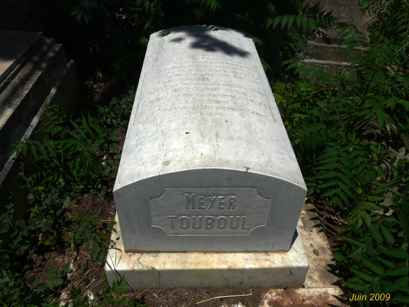 Stèle de TOUBOUL Meyer