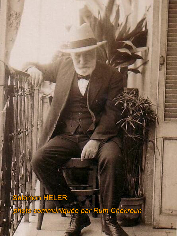 Надгробие HELER Salomon