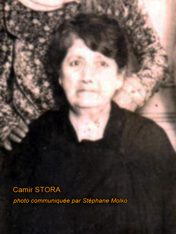 Stèle de STORA Camille Camire