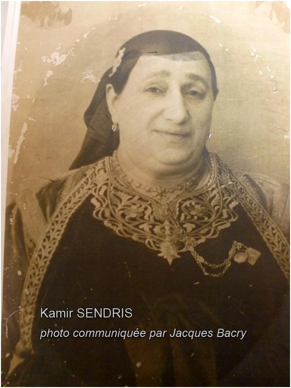 Stèle de SENDRIS Kamir