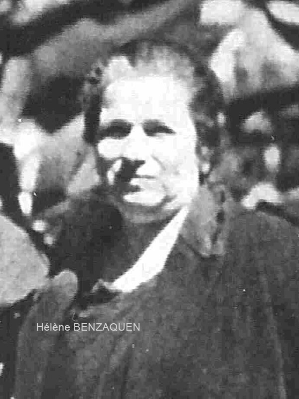 Grafsteen van BENZAQUEN Hélène