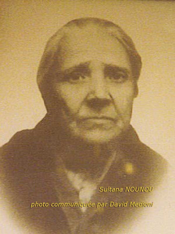 Надгробие NOUNOU Sultana