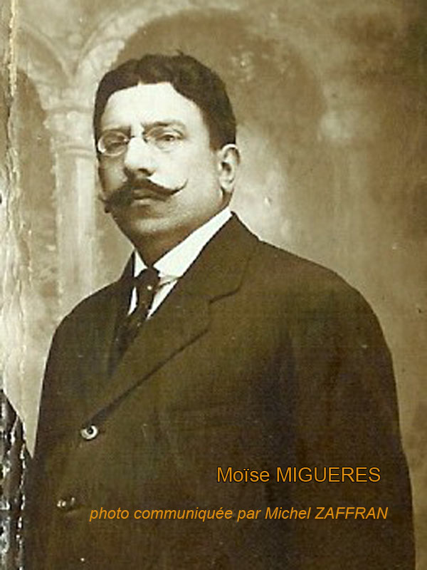Stèle de MIGUERES Moïse