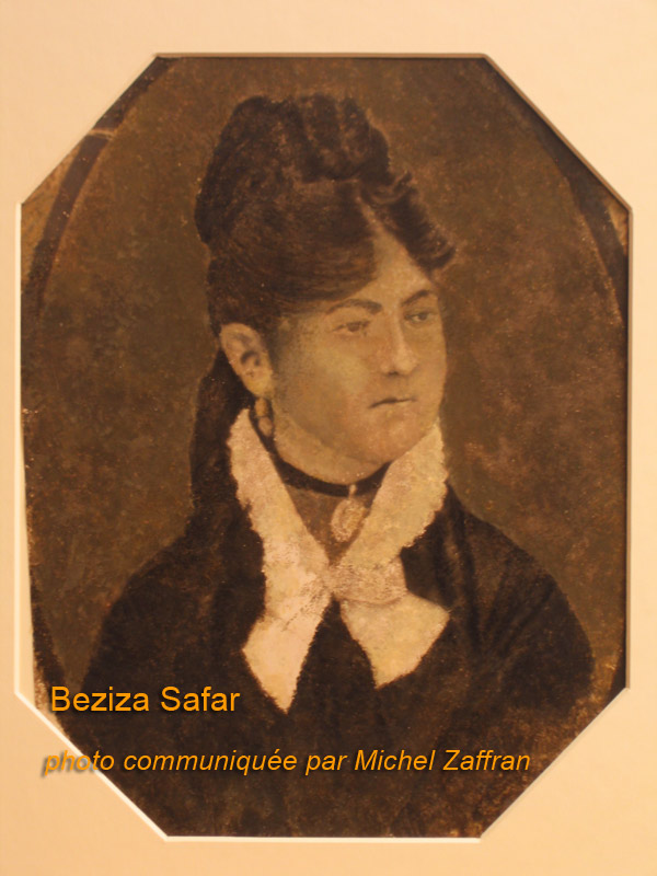 Stèle de SAFAR Beziza dite Elisa