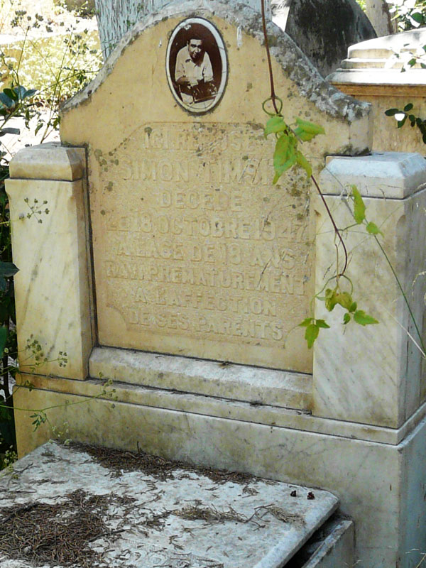 Stèle de TIMSIT Simon