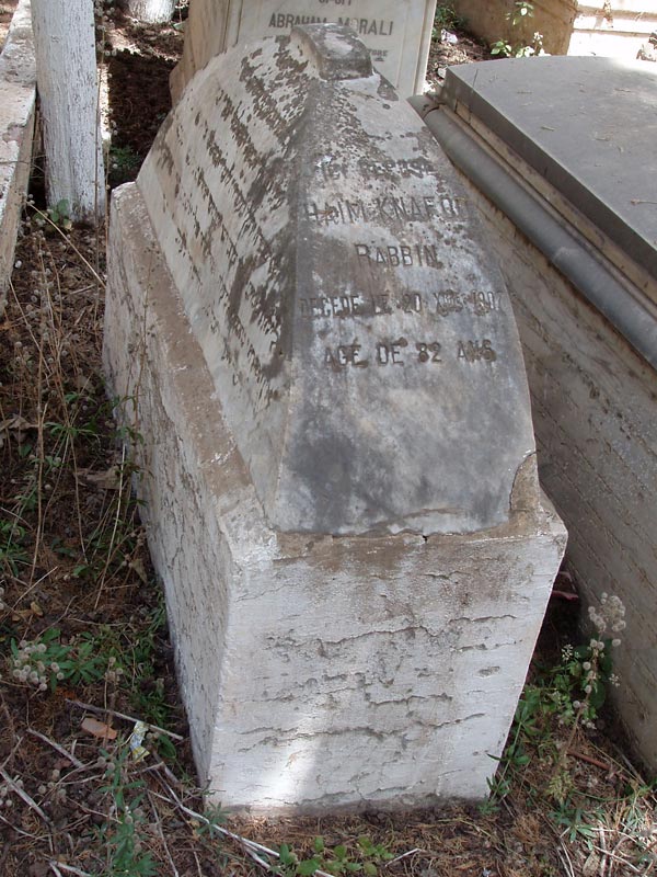 Stèle de KNAFOU Hayem