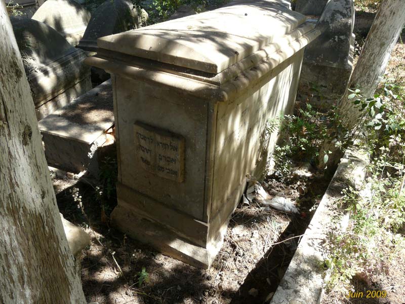 Stèle de MORALI Abraham