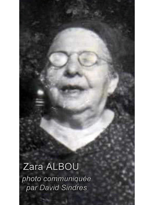 ALBOU Zara का स्मारक