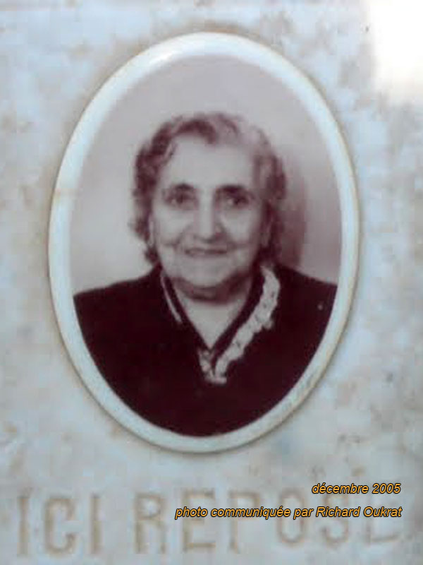 Stèle de SASPORTES Reine Julie
