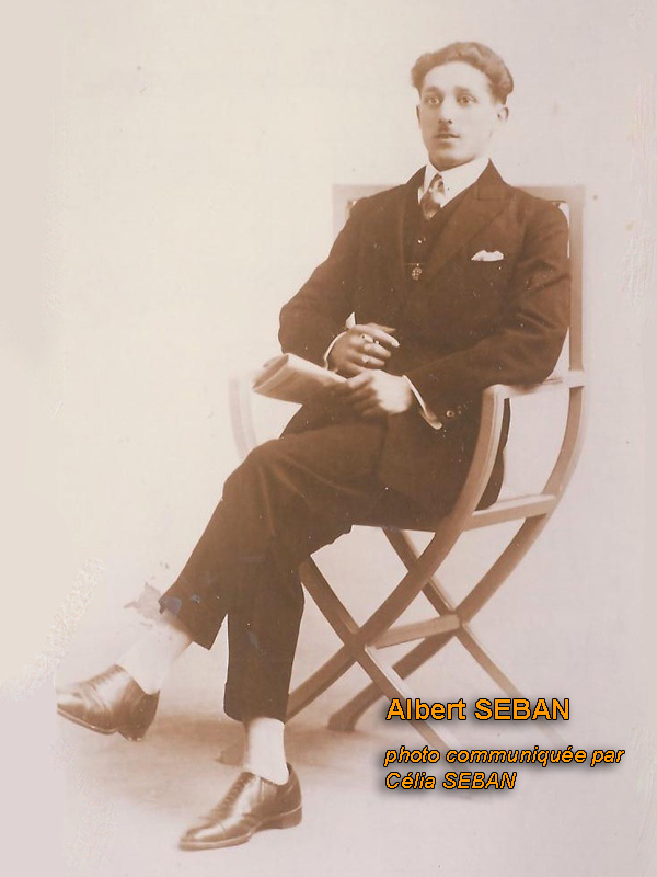 Stèle de SEBAN Albert