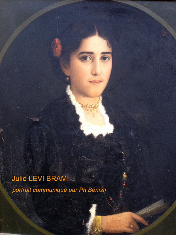 Grafsteen van LEVI BRAM Julie