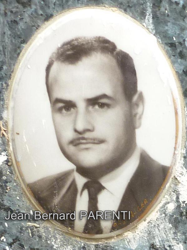Stèle de PARENTI Jean Bernard
