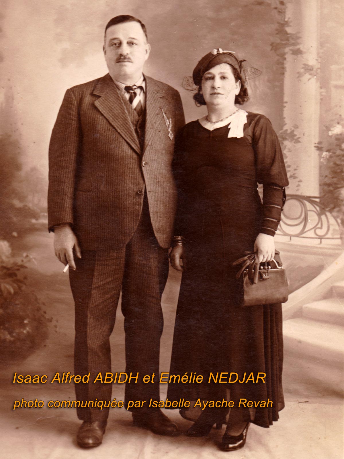 Stèle de NEDJAR Emélie