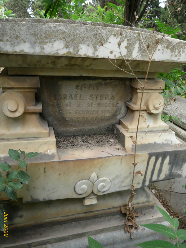 Grafsteen van STORA Israël